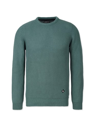 HONESTY RULES Pullover " Grid " in sage