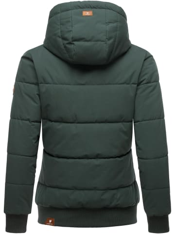 ragwear Winterjacke Nuggys Solid in Dark Green