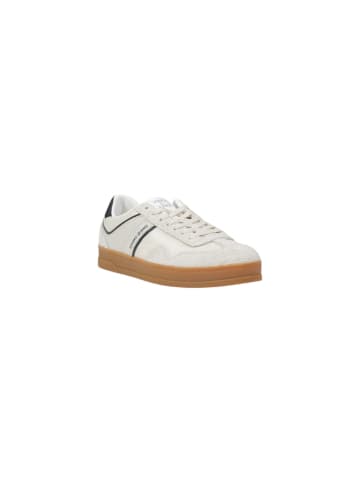 Tommy Hilfiger Creme Leder Low-Top-Sneaker