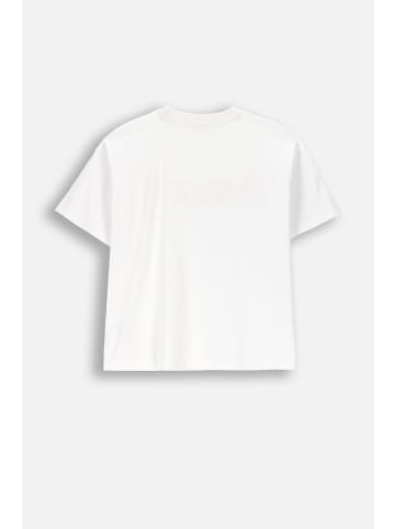 Coccodrillo Baumwoll-T-Shirt mit kurzen Ärmeln in weiß