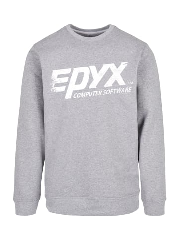 F4NT4STIC Sweatshirt Retro Gaming EPYX Logo in grau meliert
