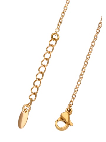 gaya Women Anklet in Rose Gold White