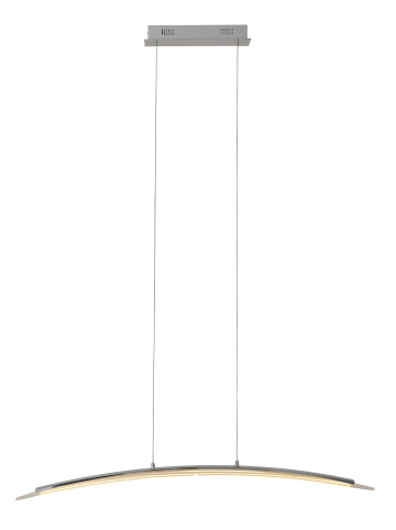 näve LED Pendelleuchte "SURF" in chrome - (L)100 cm x (B)8 cm x (H)120 cm - EEK G