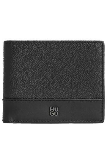 HUGO Quantic Trifold - Geldbörse 8cc 11.5 cm (black) in schwarz