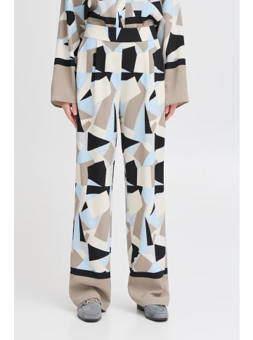 b. young Casual Hose BYFAVIA Straight fit in Humus Blocks