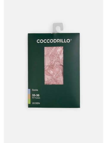 Coccodrillo Feinsocken in rosa