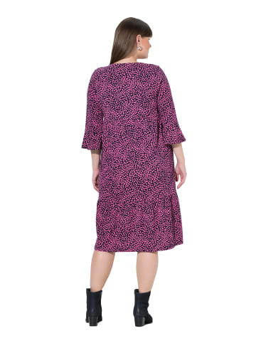 Ulla Popken Jerseykleid in marine