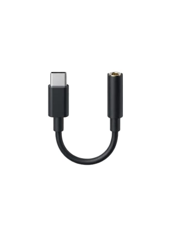 Wisam Teltech Adapter HF Digital Audio Klinke 3,5 mm - USB-C schwarz TAD-A01