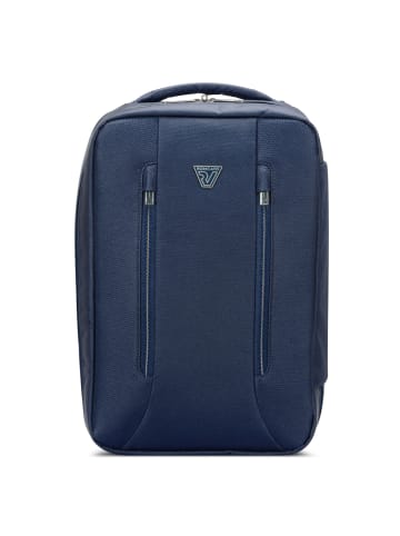 Roncato City 3.0 Reiserucksack 40 cm mit Dehnfalte in blau