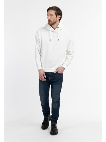 DreiMaster Vintage Herren Kapuzensweater in Wollweiss