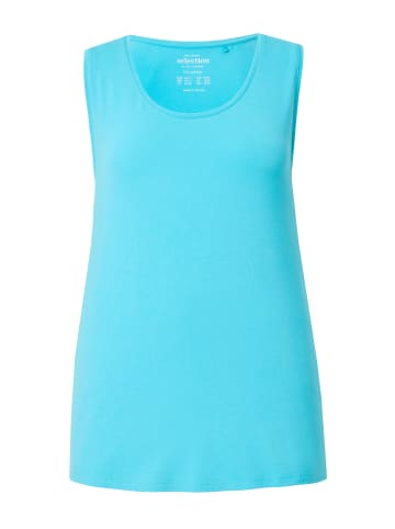 Ulla Popken Strick-Top in tiefes aqua