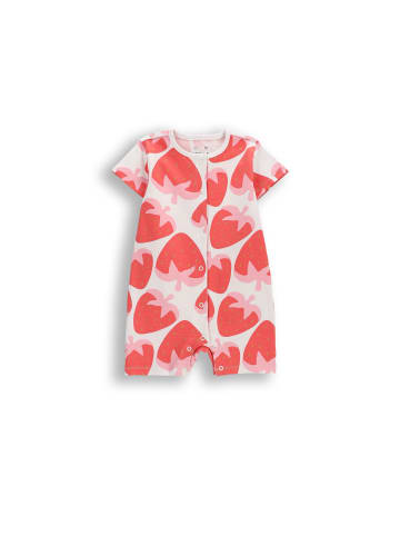 MOKIDA Kurzärmeliger Baumwollstrampler in bunt