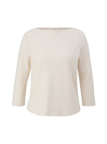 s.Oliver Sweatshirt in 8009_helles beige