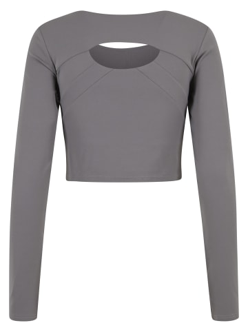 Urban Classics Urban Classics Ladies Sports Longsleeve Ladies Sports Longsleeve in senior grey