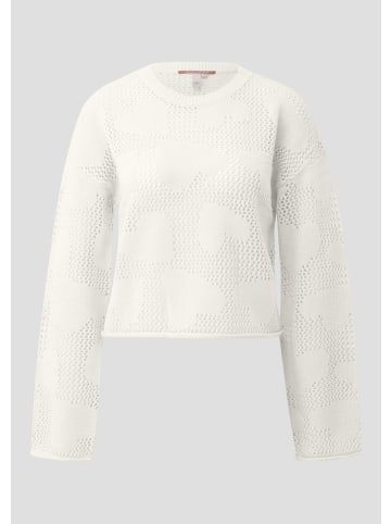 QS Strickpullover in 02X0_creme