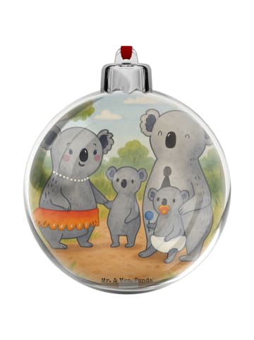 Mr. & Mrs. Panda Weihnachtskugel Kunststoff Koala Familie Design... in Weiß