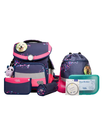 SCHOOL-MOOD Timeless Pro Schulranzen-Set 7-teilig in Hund