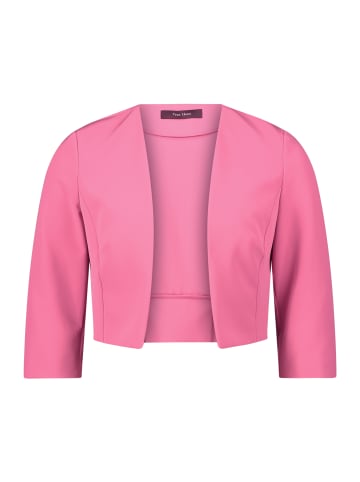 Vera Mont Bolero-Jacke mit Kellerfalten in Rose Pink