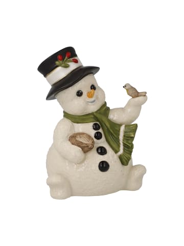 Goebel Figur " Schneemann - Ein kuscheliges Plätzchen " in Bunt