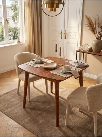 KADIMA DESIGN Esstisch | Sheesham, 80x78x80cm, Massivholz