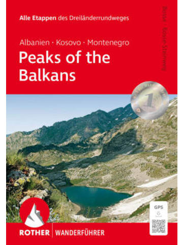 Bergverlag Rother Buch - Peaks of the Balkans: Albanien, Kosovo und Montenegro