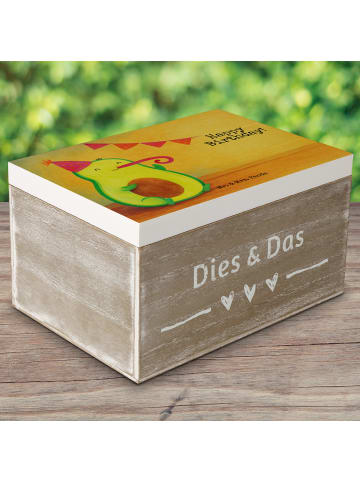 Mr. & Mrs. Panda fotokiste Avocado Geburtstag Design mit Spruch in Weiß