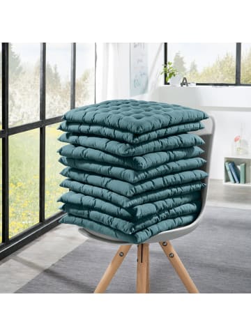 REDBEST Stuhlkissen 10er-Pack in petrol