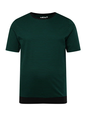 Men Plus Langer Schlafanzug in quarzgrün