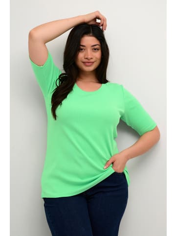 KAFFE curve T-Shirt kurzarm KCcarina Tight fit in Spring Bouquet