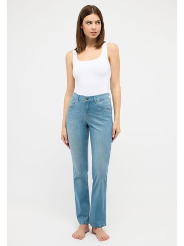 ANGELS  Bootcut Jeans Jeans Leni mit elastischem Denim in hellblau