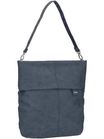 Zwei Beuteltasche Mademoiselle M140 in Nubuk/Blue