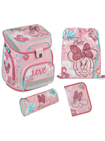 SCOOLI EasyFit Schulranzen Set 5-tlg. Minnie Mouse in pink