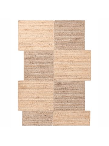Beliani Kurzflor SANGLI in Beige - (W) 160 x (L) 230 cm