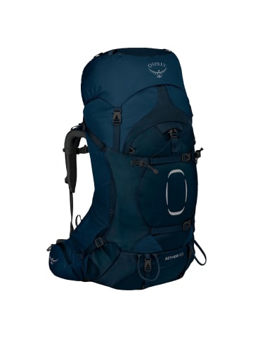 Osprey Aether 65 S/M - Trekkingrucksack 80 cm in deep water blue