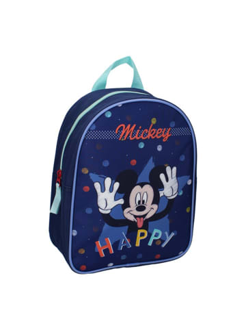 Disney Mickey Mouse Rucksack Happiness Kindergarten in Dunkel-Blau