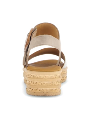 Gabor Keilsandaletten in Gold