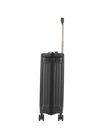 Piquadro PQ-Light 4-Rollen Kabinentrolley 55 cm in matt black