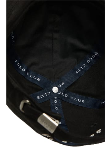 Polo Club Kappe in Schwarz