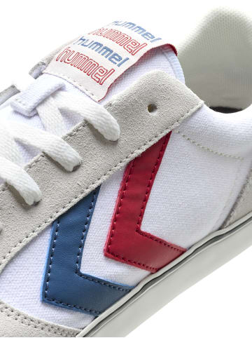 Hummel Schnürsenkel Sneaker Stadil Lx-E Erwachsene in WHITE/BLUE/RED