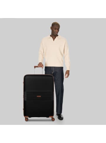 Farmhood Eco Edition 02 4 Rollen Trolley 76 cm mit Dehnfalte in black