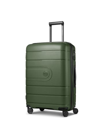 Redolz Essentials 11 4 Rollen Trolley 66 cm mit Dehnfalte olive