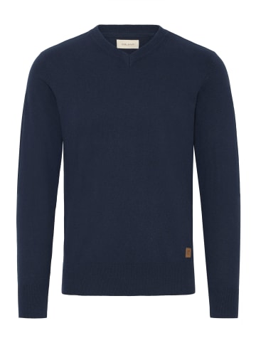 BLEND V-Ausschnitt-Pullover BHFibi in Blau