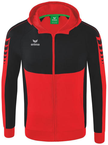 erima Kinder Trainingsjacke "Six Wings Trainingsjacke Mit Kapuze" in Rot