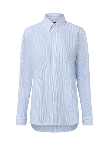 Marc O'Polo Hemd in hellblau weiß