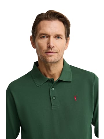 Polo Club Poloshirt RIGBY GO POLO LS VO in Flaschengrün