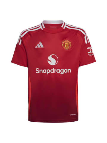 adidas Manchester United Fußball - Jr. Heimtrikot 24/25 (red, 176) in rot