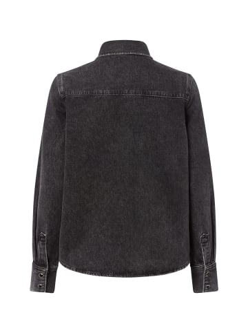 Marie Lund Jeansbluse in schwarz
