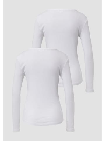 s.Oliver T-Shirt in 0100_weiß