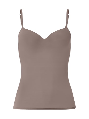 Hanro Schalen-BH-Hemd Allure in Taupe
