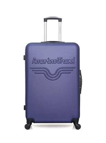 American Travel Großer Koffer CHELSEA in Dunkelbau (95L)